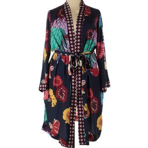 Beautiful Boho-style Floral Print Duster by Eloquii